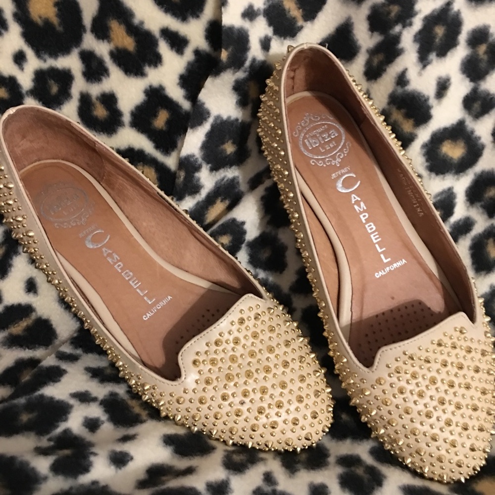 Jeffrey Campbell studded flats